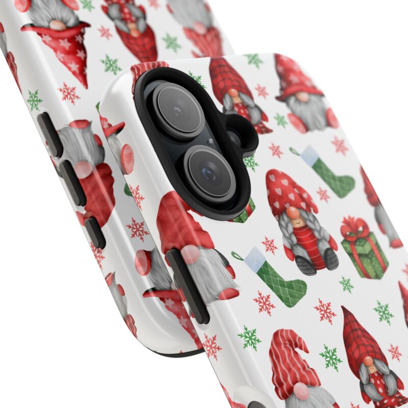Cozy Gnome Christmas iPhone 15 Pro Max Case - Image 2