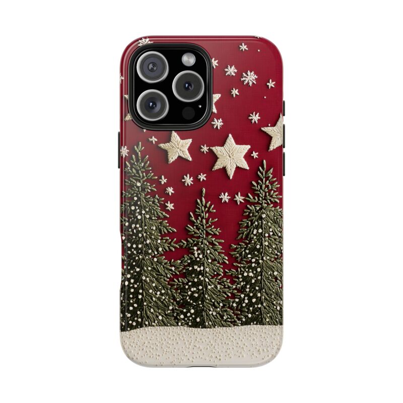 Cosmic Silver Stitches iPhone 16 Case - Image 4