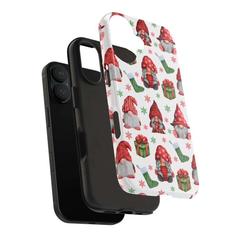 Cozy Gnome Christmas iPhone 15 Pro Max Case - Image 3