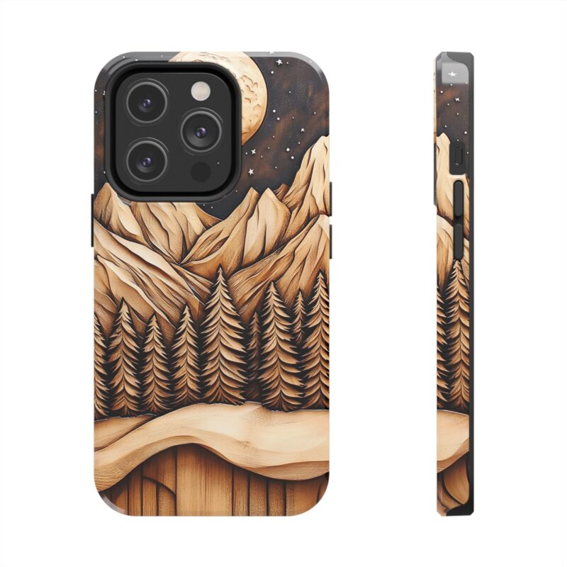Celestial Forest Carved iPhone 14 Pro Max Case