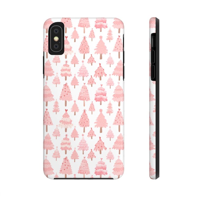 Cute Doodle Christmas Tree iPhone 16 Pro Case