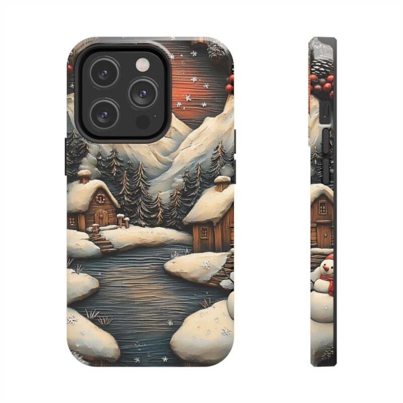 Snowy Woodland iPhone 15 Case