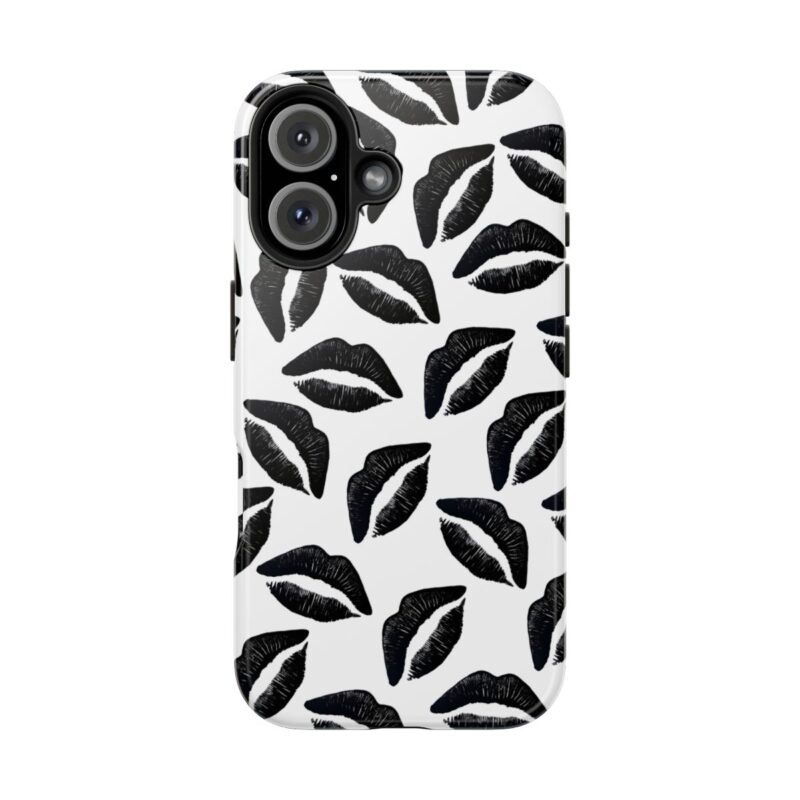 Grunge Kiss Vibes iPhone 16 Case