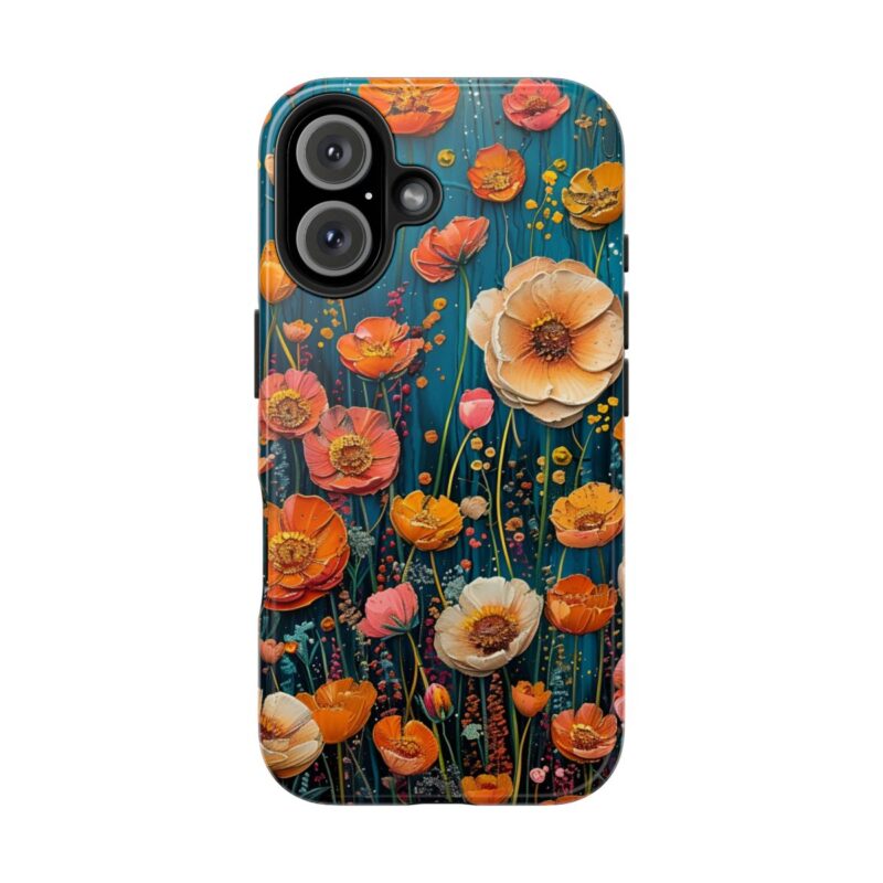 Indigenous Floral Motifs iPhone 16 Case