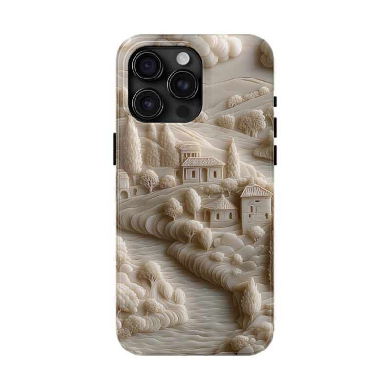 Marble River Panorama iPhone 15 Pro Case