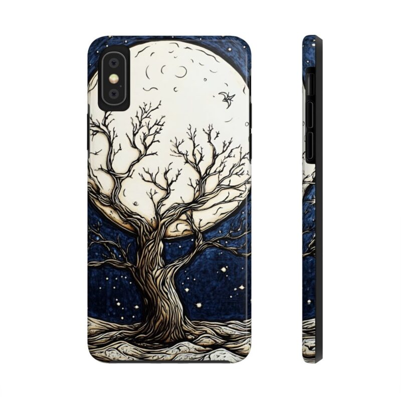 Ancient Moonlit Tree iPhone 16 Case