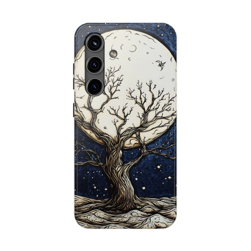 Ancient Moonlit Tree iPhone 16 Case