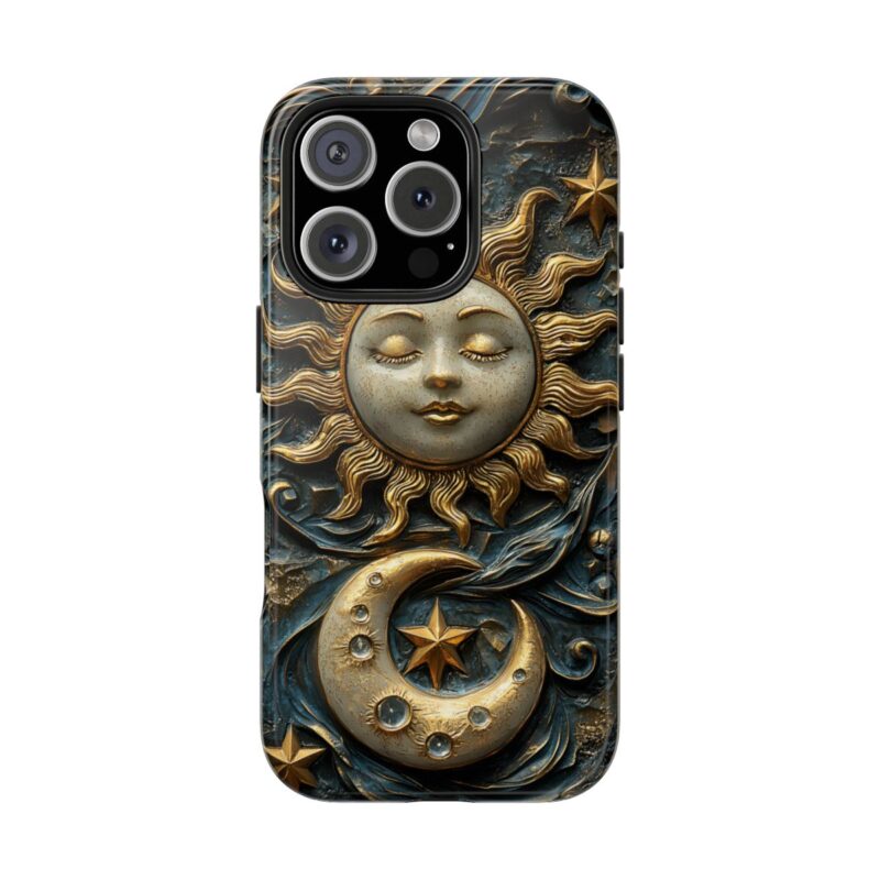Golden Cosmos iPhone 16 Pro Case