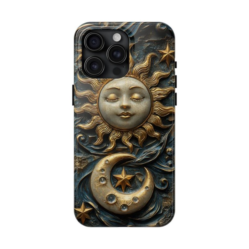 Golden Cosmos iPhone 16 Pro Case