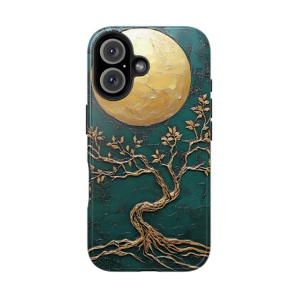 Jade Moonlit Tree iPhone 15 Pro Case