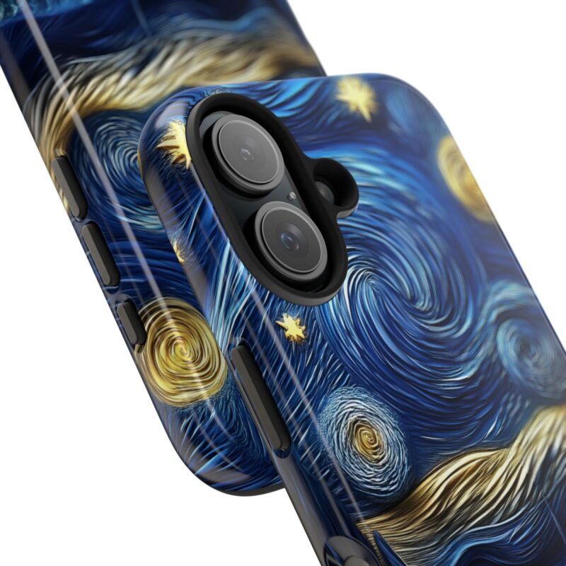 Van Gogh Starry Paper Cut iPhone 16 Plus Case