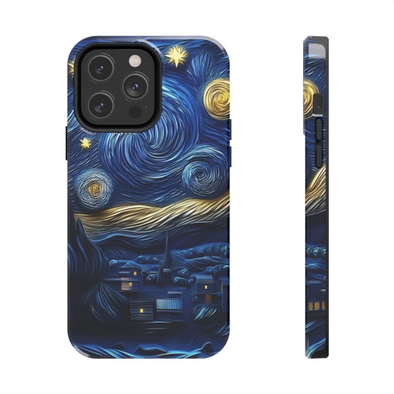 Van Gogh Starry Paper Cut iPhone 16 Plus Case