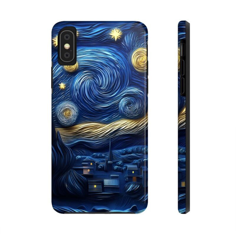 Van Gogh Starry Paper Cut iPhone 16 Plus Case