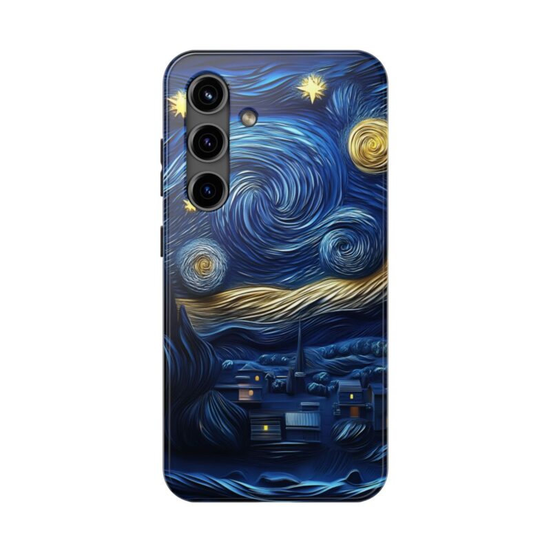 Van Gogh Starry Paper Cut iPhone 16 Plus Case