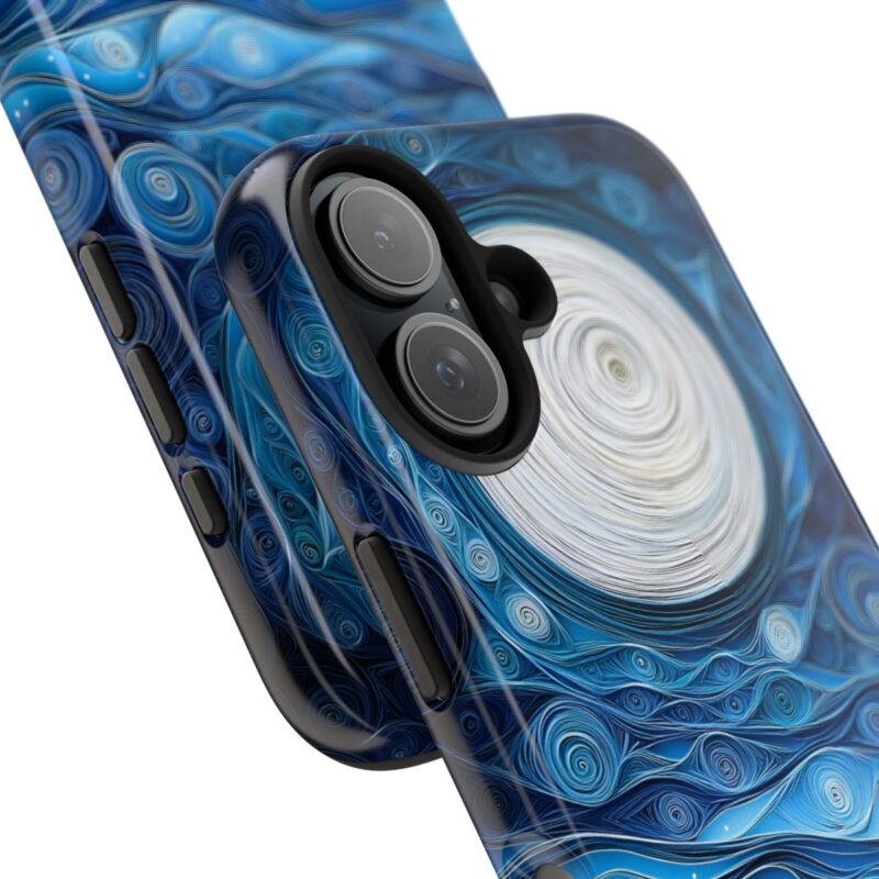Quilled Moonlit Village iPhone 15 Pro Case