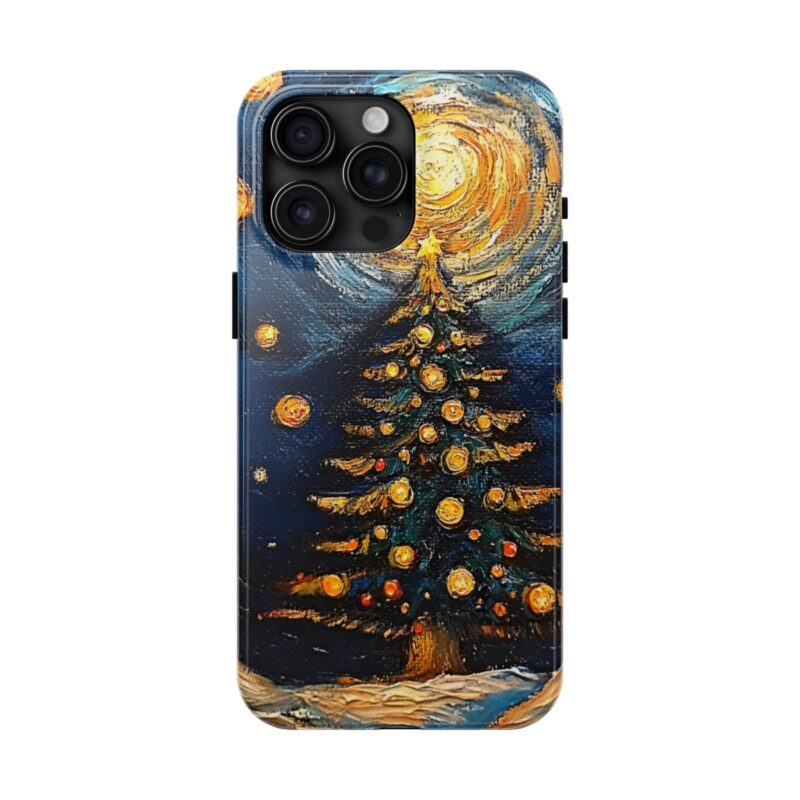 Van Gogh Starry Christmas iPhone 15 Pro Max Case