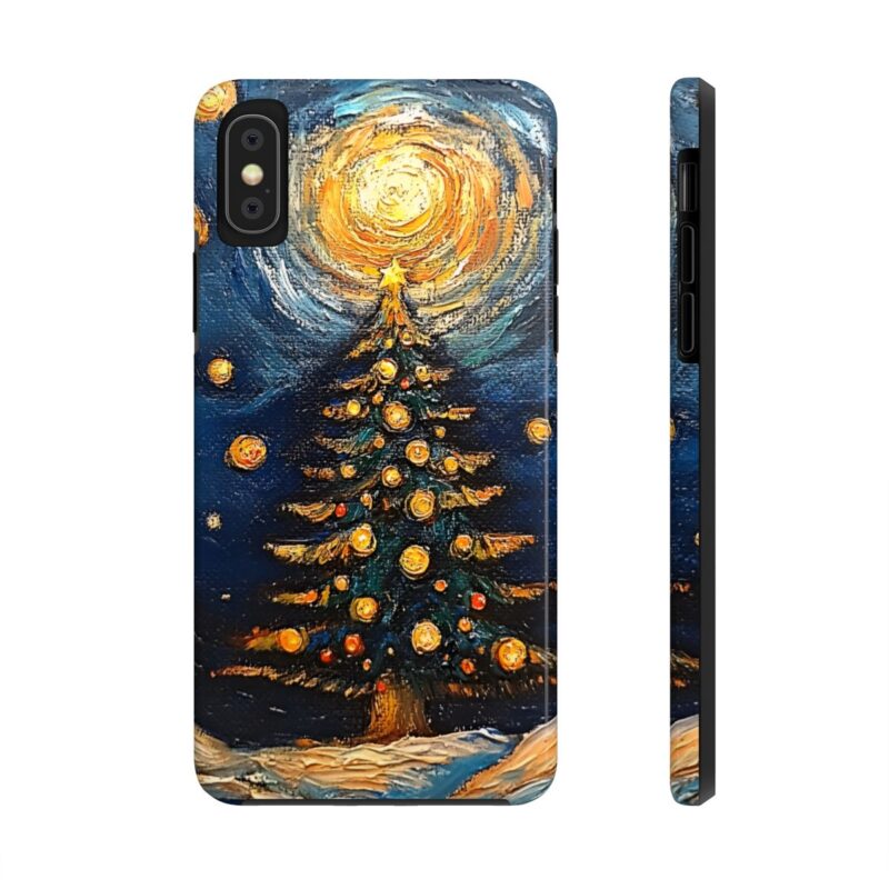 Van Gogh Starry Christmas iPhone X Case