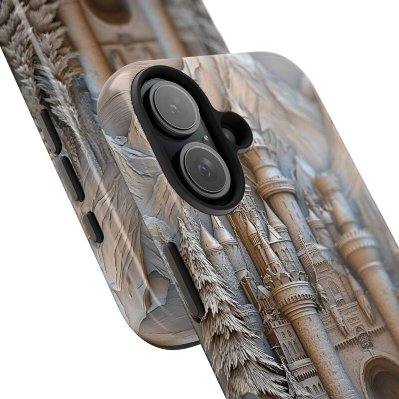 Ancient Mountain Castle iPhone 16 Case 1