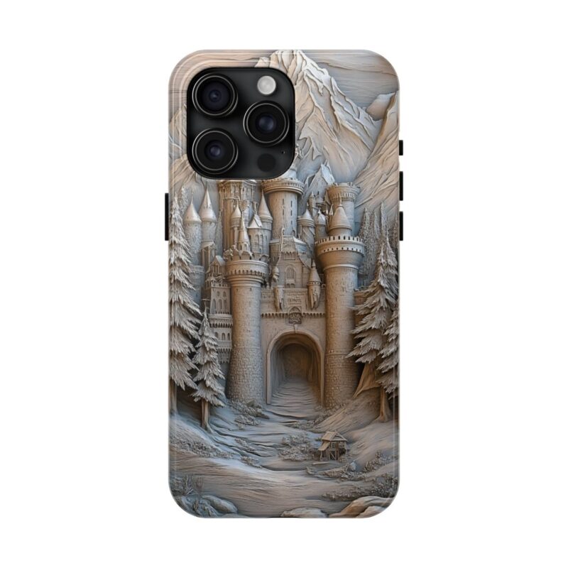 Ancient Mountain Castle iPhone 15 Pro Max Case