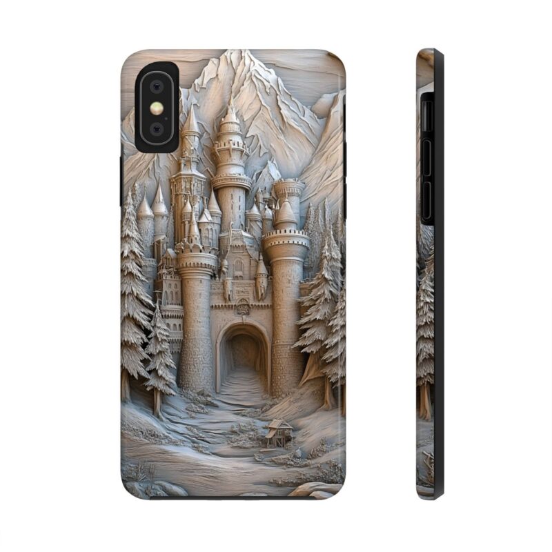 Ancient Mountain Castle iPhone X Case