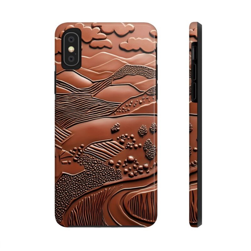 Red Clay Landscape iPhone X Case