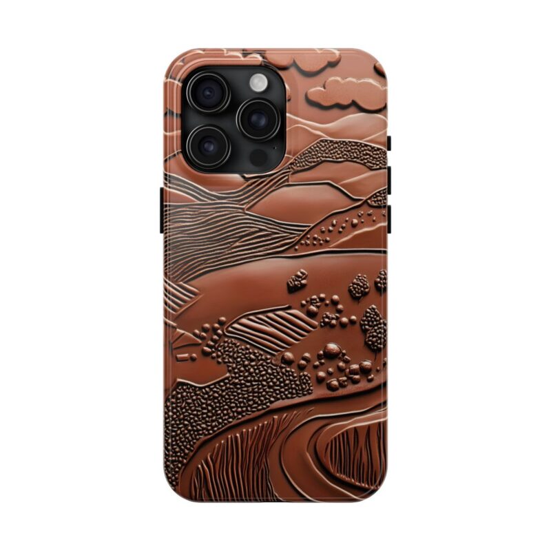 Red Clay Landscape iPhone 15 Pro Max Case
