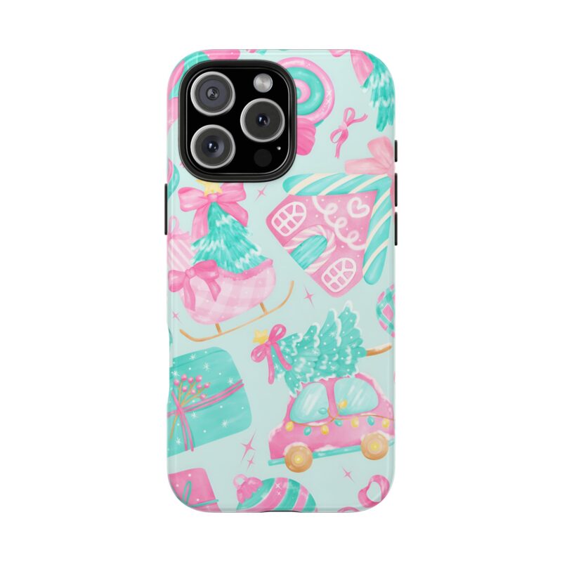 Coquette Christmas iPhone 15 Case - Image 4