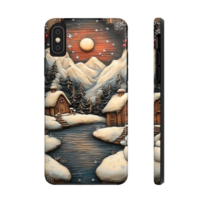 Snowy Woodland iPhone 15 Case