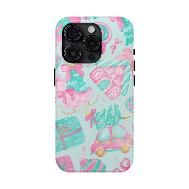 Coquette Christmas iPhone 15 Case - Image 5