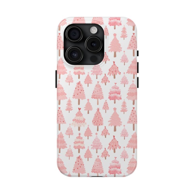 Cute Doodle Christmas Tree iPhone 16 Pro Case