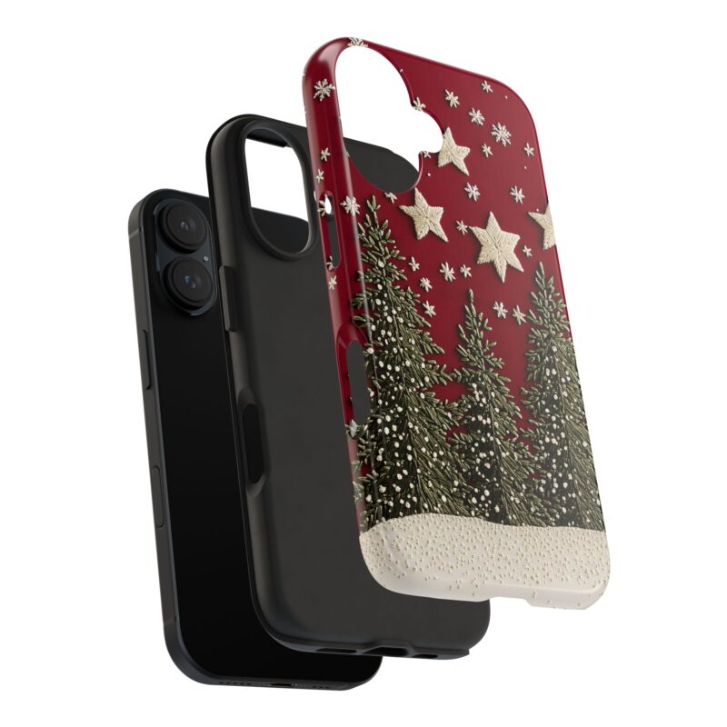 Cosmic Silver Stitches iPhone 16 Case - Image 3