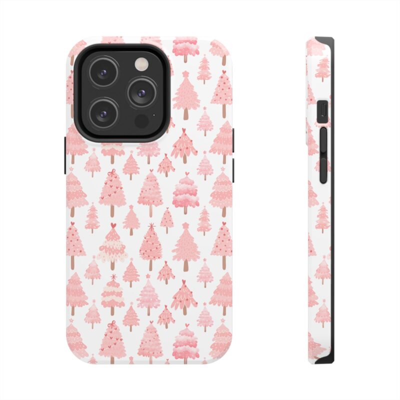 Cute Doodle Christmas Tree iPhone 16 Pro Case