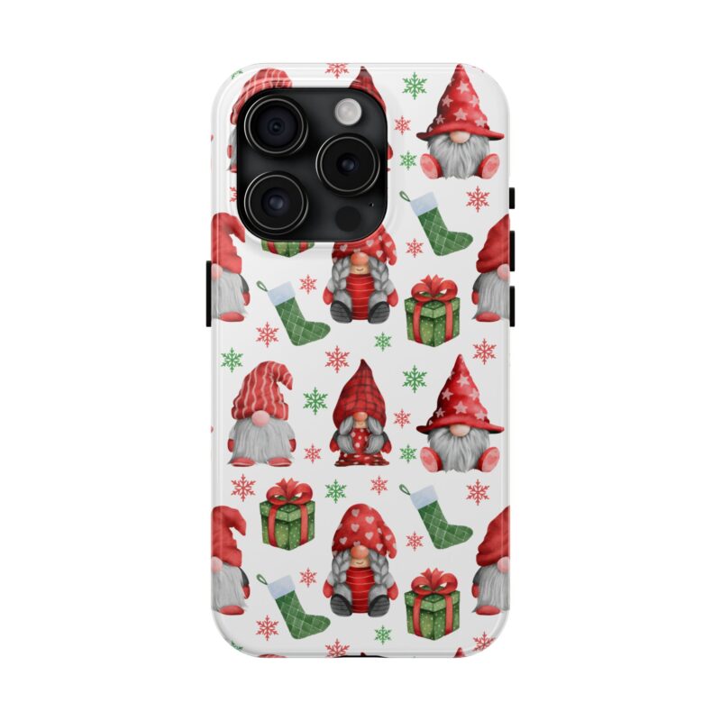 Cozy Gnome Christmas iPhone 15 Pro Max Case - Image 5