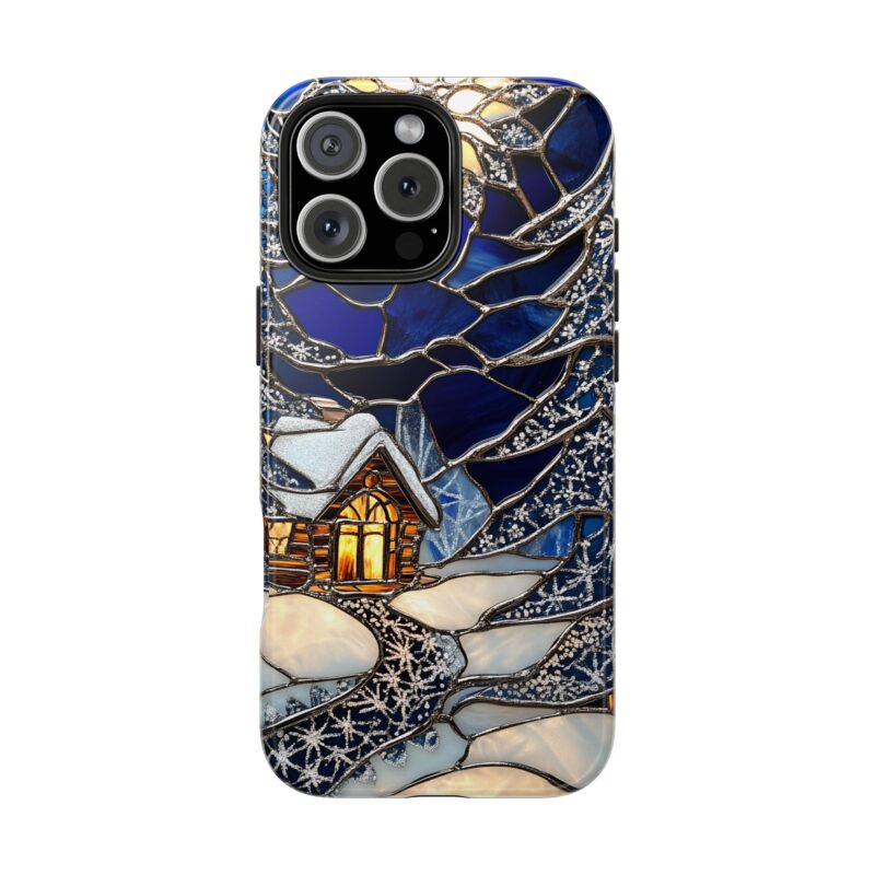 Snowy Nights iPhone 15 Pro Max Case - Image 4