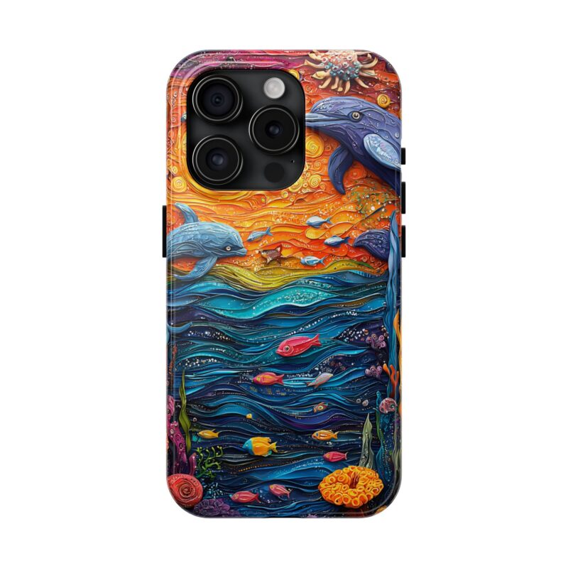 Deep Sea Mirage iPhone 16 Case