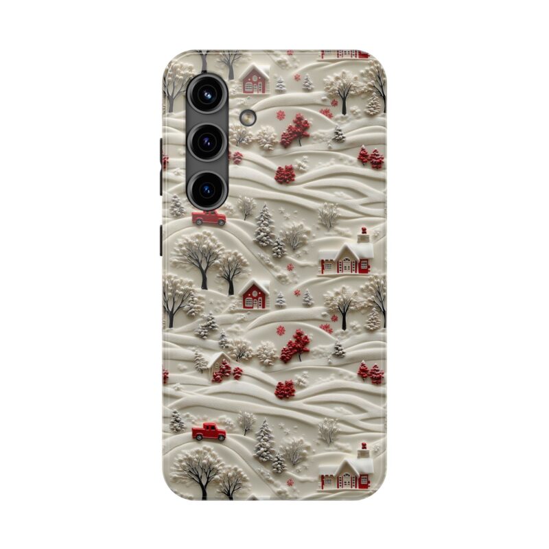 Snowy Christmas Charm iPhone 15 Case