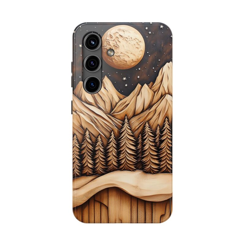 Celestial Forest Carved iPhone 14 Pro Max Case