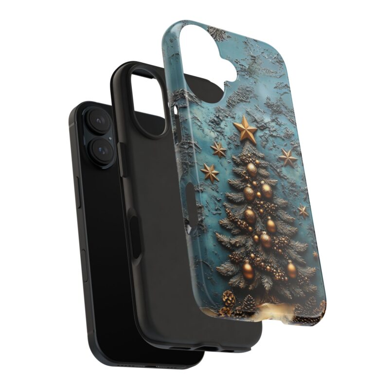Ornate Christmas Bas-Relief iPhone 16 Pro Case