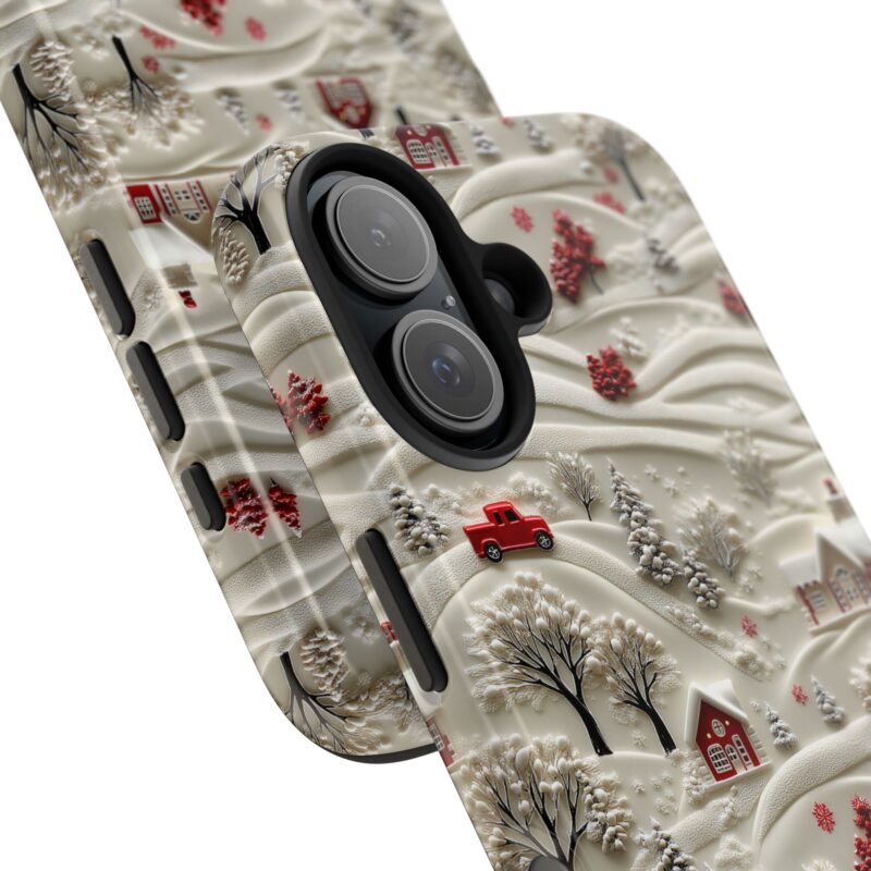 Snowy Christmas Charm iPhone 15 Case