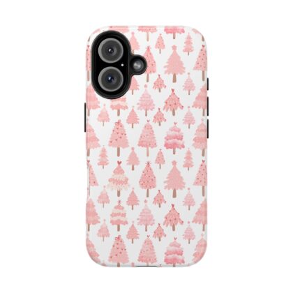 Cute Doodle Christmas Tree iPhone 16 Pro Case