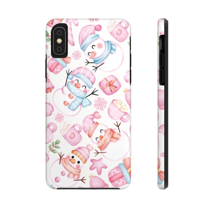 Cotton Candy Snowman iPhone 15 Pro Case