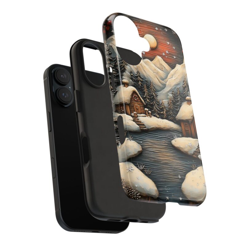 Snowy Woodland iPhone 15 Case