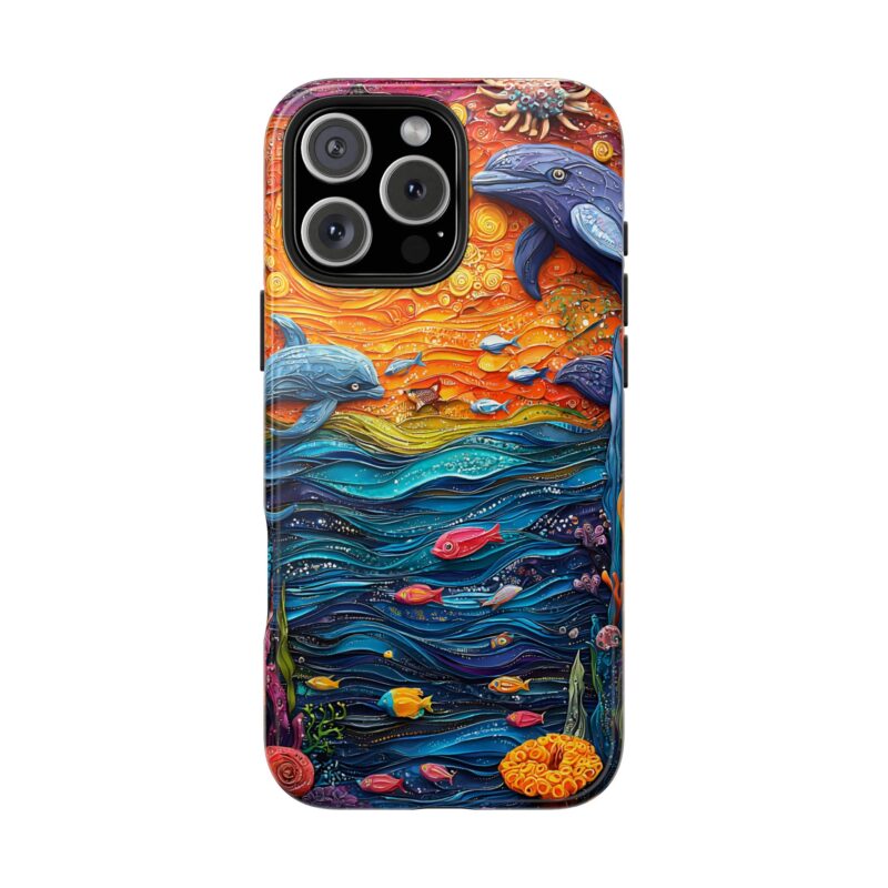 Deep Sea Mirage iPhone 16 Case