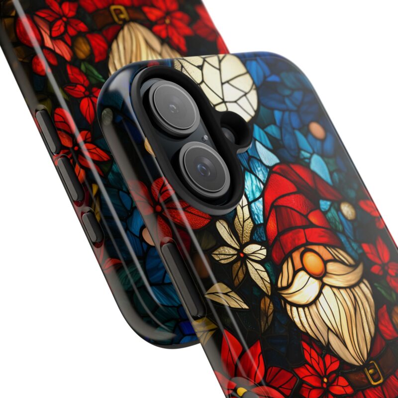 Floral Gnome Delight iPhone 15 Case - Image 2