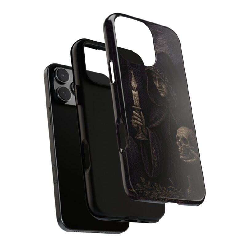 Gothic Witch Phone Case for iPhone | Dark Sorceress Phone Cover | Occult Halloween Aesthetic | Spooky Gift for Her | Fits iPhone 13 14 15 16 - Image 8