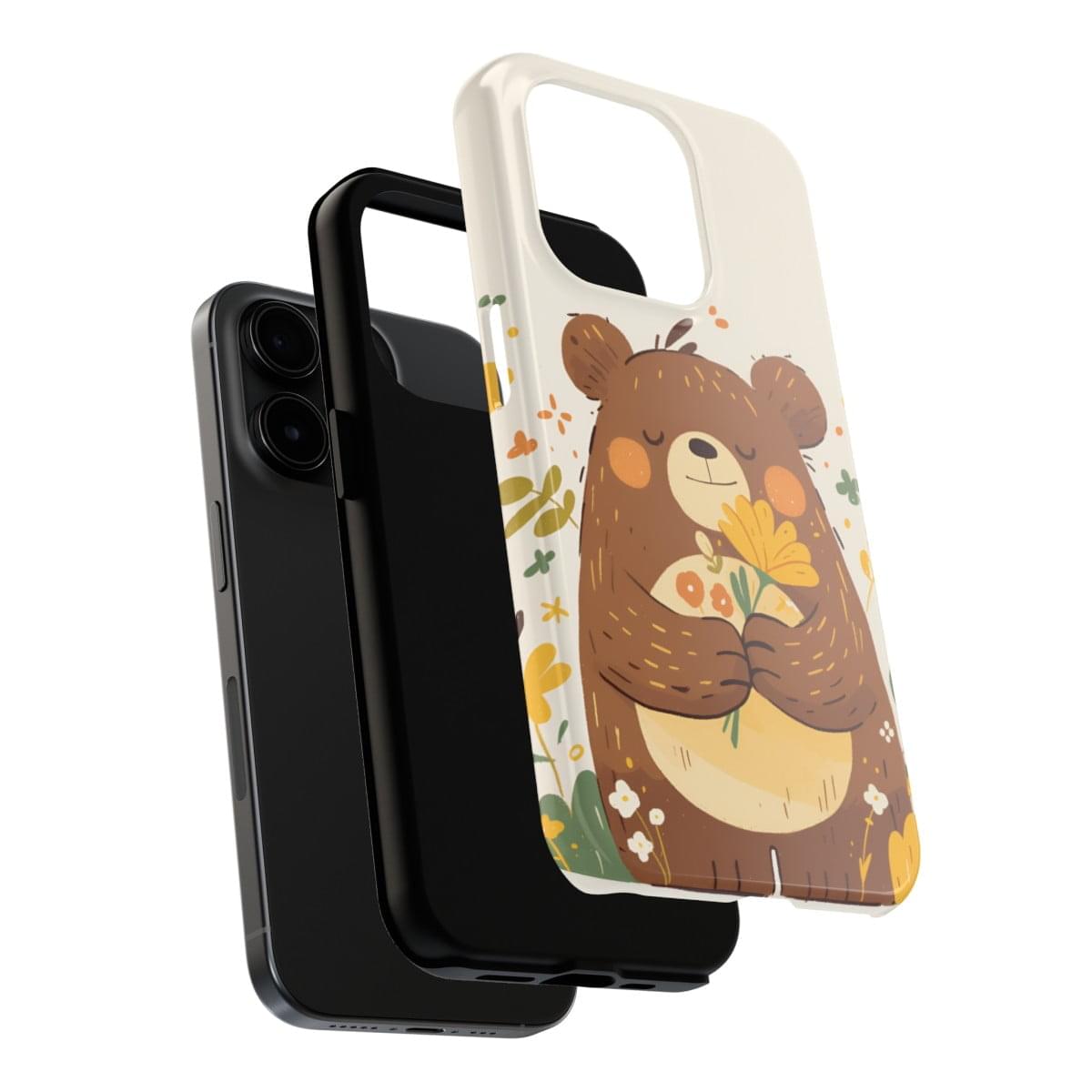 Cute Teddy Bear Phone Case 2