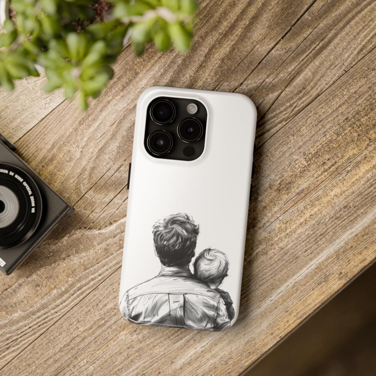 Cute Father Son Phone Case 3